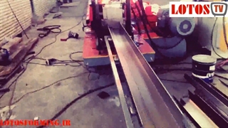 رول فرم چهارچوب فلزی