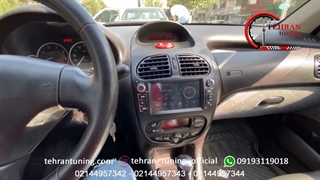 مانیتور ۷ اینچ اندروید پژو ۲۰۶ - تهران تیونینگ