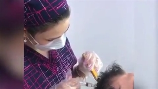 فیلم مزوتراپی سر