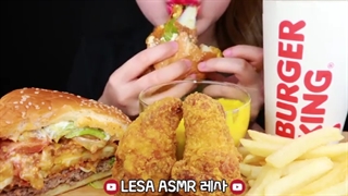 اسمرفود/کوتاه/خوردن همبرگر