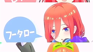 میکس از انیمه پنج قلو های با کلاس