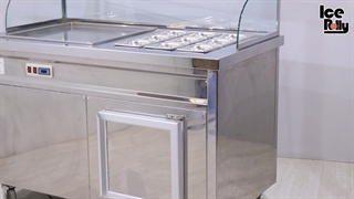 دستگاه بستنی ساز رولی تک سینی تاپینگ