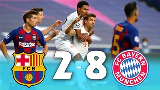 لیسبون شگفت انگیز / بایرن مونیخ 8 - 2 بارسلونا