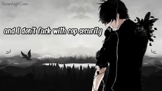 Nightcore - Myself -  lyrics نایتکور