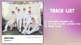 آلبوم دبیو ژاپنی انهایپن BORDER : Hakanai