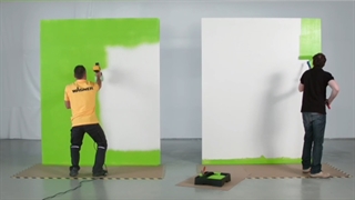 مقایسه سرعت غلتک رنگ و پیستوله رنگ پاش!! نبرد دو ابزار پر مصرف در رنگ کاری