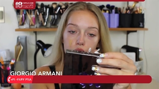 آموزش میکاپ صورت | آرایش صورت | گریم صورت | خودآرایی (زیباترین مدل آرایش لب و رژ زدن شیک)