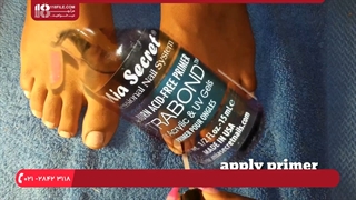 آموزش پدیکور و مانیکور|آموزش پدیکور|کاشت ناخن پا (ماساژ دادن قوس پا)