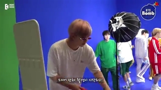 Butter in 노래방 behind the scenes