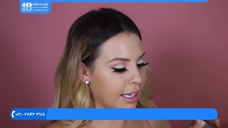 آموزش خودآرایی | آموزش گریم | میکاپ صورت | آرایش صورت | آموزش میکاپ لب (آرایش ملایم چشم ریز)