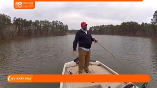 آموزش ماهیگیری|ماهیگیری با قلاب |صید ماهی بزرگ( ماهیگیری با قلاب در رودخانه )