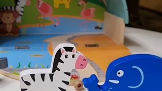 اسباب بازی چوبی باغ وحش 13 تکه پیکاردو کد BZ-23-D