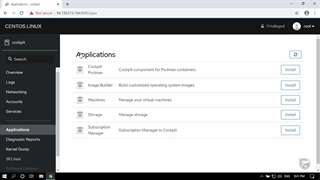 آموزش Cockpit لینوکس قسمت ۱۲ بخش Applications