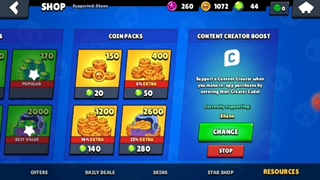 با این کد تو براول استارز شخصیت بگیرید!!!