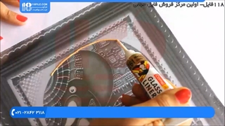 آموزش نقاشی روی شیشه | آموزش ویترای | ویترای (استفاده از رنگ روشن)