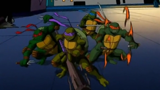 لاک پشت های نینجا فصل اول قسمت پنجم دوبله فارسی