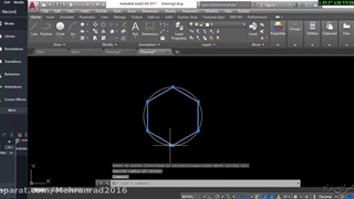 انتقال شکل به اتوکد