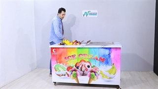 معرفی بستنی ساز رولی تک سینی تاپینگ تجهیز نوین