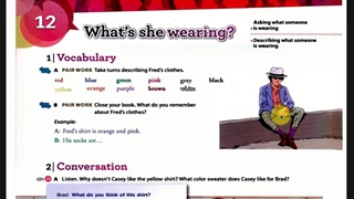 آموزش زبان انگلیسی: مکالمات روزمره انگلیسی What are you wearing?