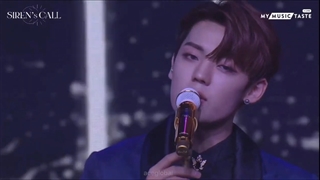 کاور چان A.C.E از آهنگ un village از بکهیون در کنسرت آنلاین siren's call