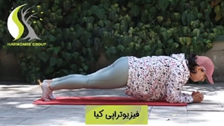 ویدئوی آموزش ️انجام صحیح حرکت side plank️
