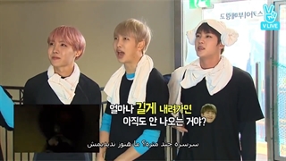 قسمت 14 برنامه ران بی تی اس ( زیرنویس فارسی چسبیده ) RUN BTS ep14