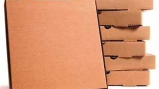 جعبه پیتزا خام