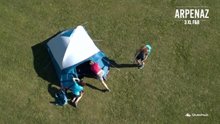 بررسی چادر کچوا مدل Arpenaz 3XL مناسب کمپینگ و آفرود