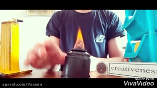 ساخت چراغ الکلی زیبا به ساده ترین روش