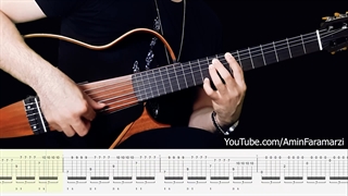 آموزش آهنگ The Godfather پدرخوانده - گیتار : امین فرامرزی
