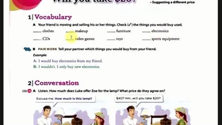 آموزش زبان انگلیسی: مکالمات روزمره انگلیسی Will you take it for 20 dollars?