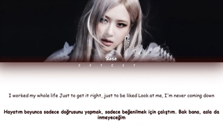 لیریک اهنگ On the ground از Blackpink ( Rose )