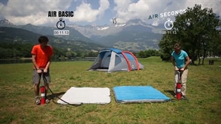 تشک بادی برای چادر مسافرتی