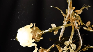 لوستر مدرن پارس لوستر فراهانی 3 شعله