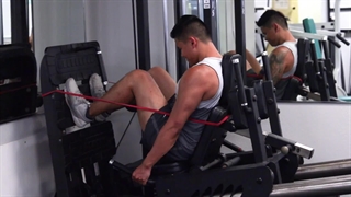 پرس پا همراه با بند