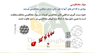 انواع مواد مغناطیسی در فیزیک