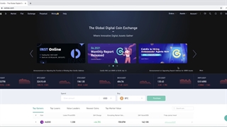 9. آموزش بخش های مختلف صفحه اصلی صرافی کوینکس