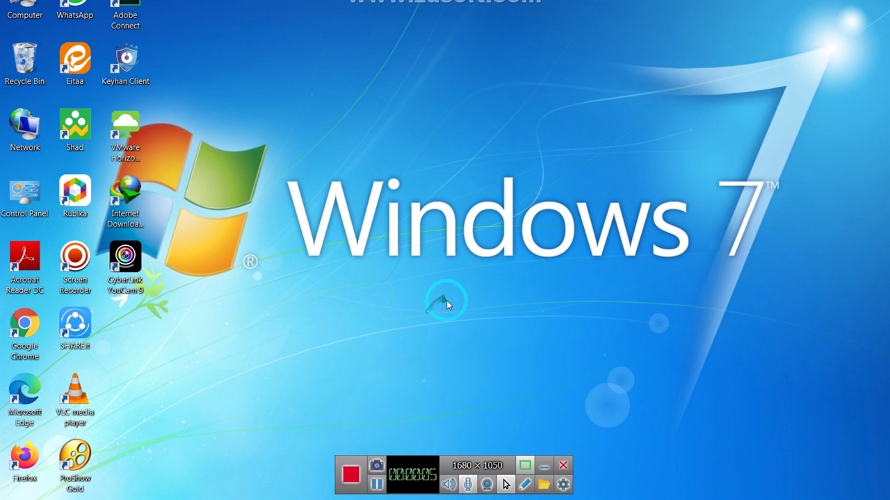 Экран Windows 7