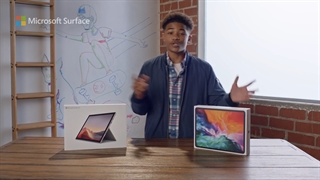 مقایسه سرفیس پرو 7 پلاس با آیپد پرو از منظر مایکروسافت