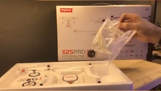 جعبه گشایی کوادکوپتر syma X25 pro | ایستگاه پرواز