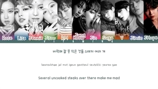 آهنگ بی تی اس و بلک پینک