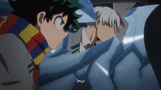 انیمه مدرسه قهرمانانه من فصل 5 Boku no Hero Academia My Hero Academia season قسمت 18 با زیرنویس فارسی(نماشا پاک نکن)