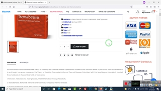 Theory of Elasticity and Thermal Stresses Explanations Problems and Solutions 1st M. Reza Eslami