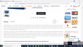 Solution Manual of Fundamentals of Chemical Engineering Thermodynamics 1st Kevin D. Dahm, Donald