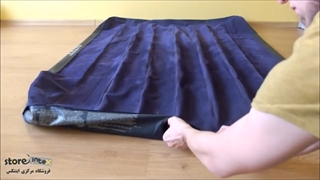 راه اندازی تشک بادی اینتکس با سشوار