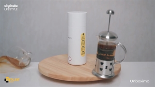 آنباکسینگ و بررسی فلاسک و چای ساز هوشمند شیائومی Deerma DR050