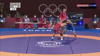 برد سخت حسن یزدانی مقابل روسیه و صعود به فینال المپیک 2020