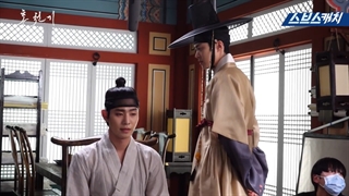 پشت صحنه قسمت یازدهم سریال عاشقان آسمان سرخ