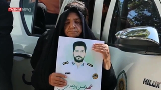 تشییع شهید حسن وحیدی در بجنورد - شهید محور زاهدان - خاش