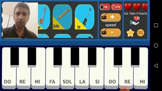 آموزش اورگ ساده و آسان نوازندگی کیبورد یا اورگ با گوشی 2